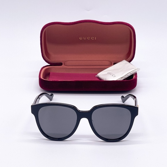NEW GUCCI GG0960SA 002 BLACK WOMEN’S SUNGLASSES GUCCI - Picture 3 of 14